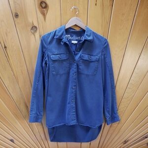 Madewell Button Down Long Sleeve Shirt
